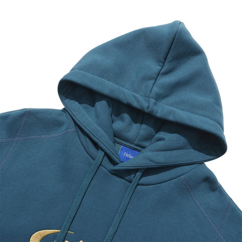 Helas Free Hoodie Sweat A Capuche - Teal Blue - Streetart.fr
